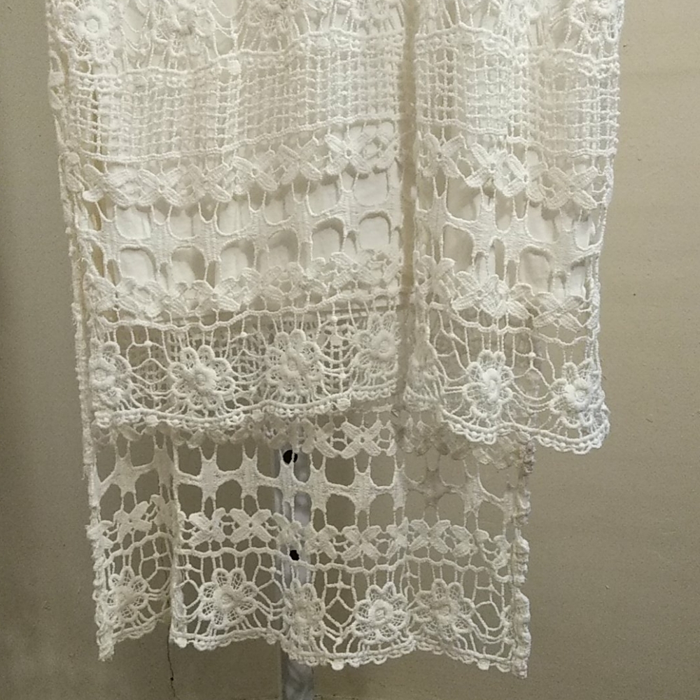 XC\/I 100% COTTON LACE DRESS - Picture 9 of 11
